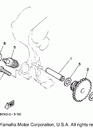 TACHOMETER GEAR