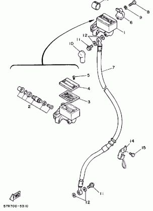 FRONT MASTER CYLINDER