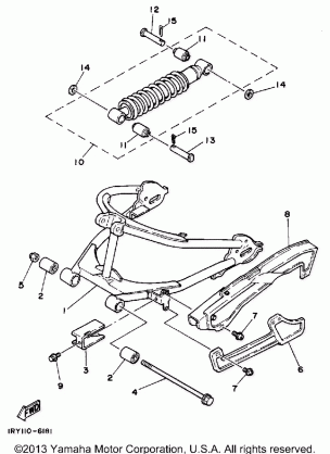 SWING ARM-REAR SHOCKS