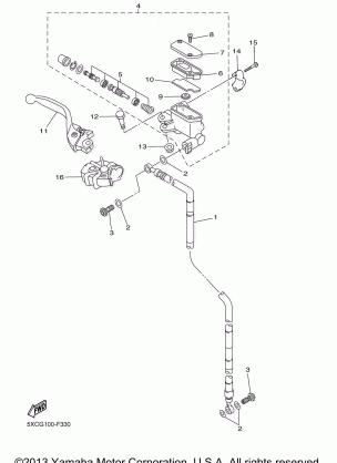 FRONT MASTER CYLINDER