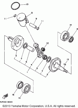 CRANKSHAFT PISTON