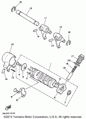 SHIFT CAM-FORK