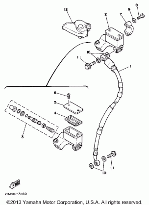 FRONT MASTER CYLINDER