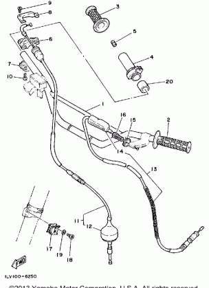 HANDLEBAR - CABLE