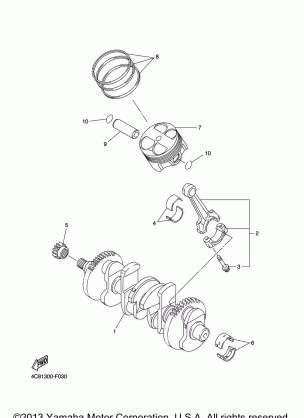 CRANKSHAFT PISTON