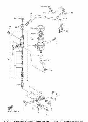 REAR MASTER CYLINDER