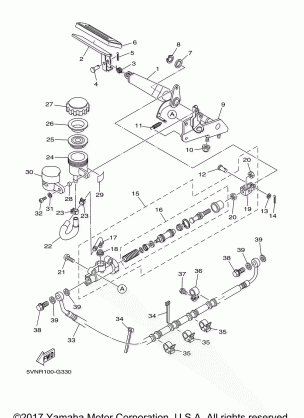 REAR MASTER CYLINDER