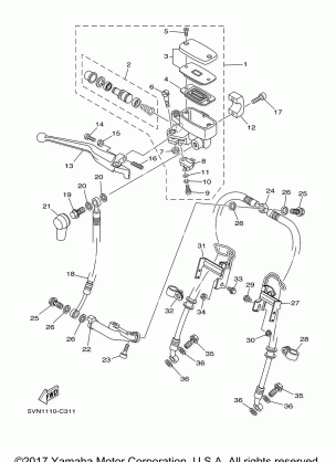 FRONT MASTER CYLINDER