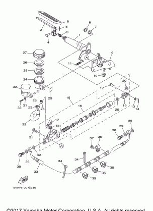 REAR MASTER CYLINDER