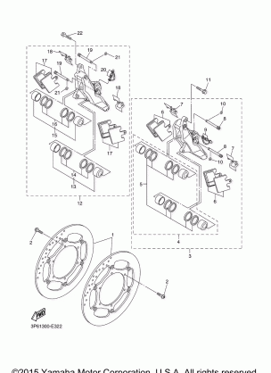 FRONT BRAKE CALIPER