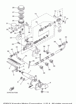 REAR MASTER CYLINDER