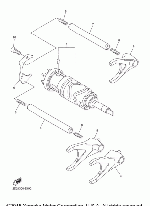 SHIFT CAM FORK