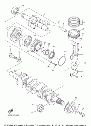 CRANKSHAFT PISTON