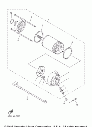 STARTING MOTOR