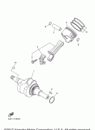 CRANKSHAFT PISTON