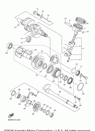 CRANKSHAFT PISTON