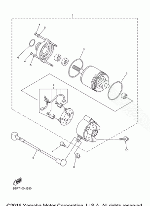 STARTING MOTOR