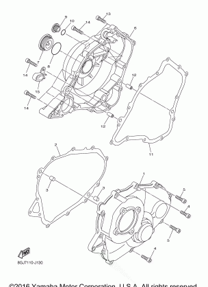 CRANKCASE COVER 1