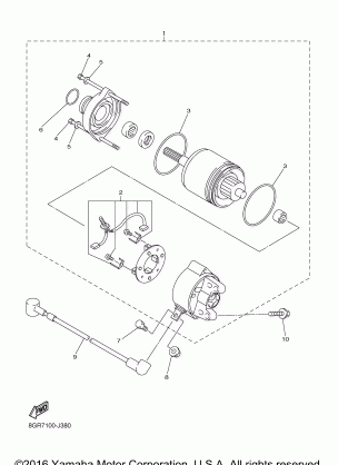 STARTING MOTOR