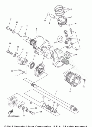 CRANKSHAFT PISTON