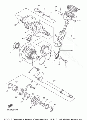 CRANKSHAFT PISTON