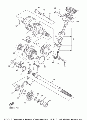 CRANKSHAFT PISTON