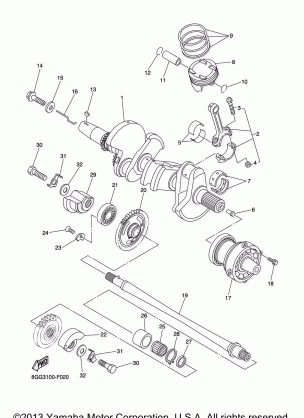 CRANKSHAFT PISTON