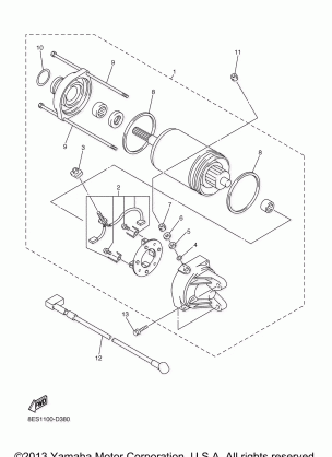 STARTING MOTOR