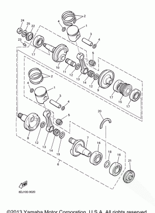 CRANKSHAFT PISTON