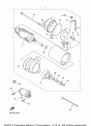 STARTING MOTOR