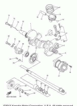 CRANKSHAFT PISTON