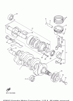 CRANKSHAFT PISTON