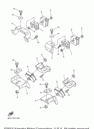 ENGINE BRACKET