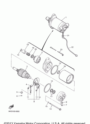 STARTING MOTOR