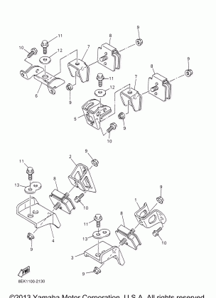 ENGINE BRACKET