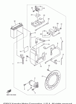 ALTERNATE ELECTRIC STARTER KIT