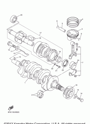 CRANKSHAFT PISTON