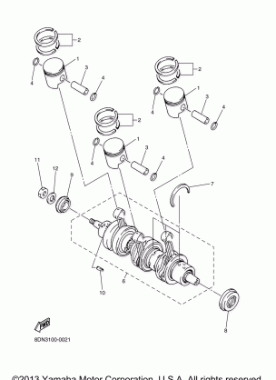 CRANKSHAFT PISTON