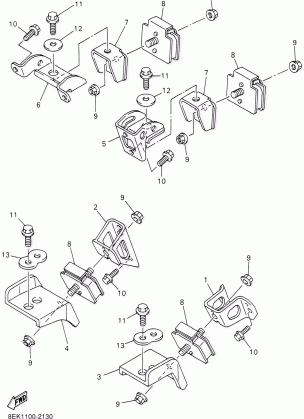 ENGINE BRACKET