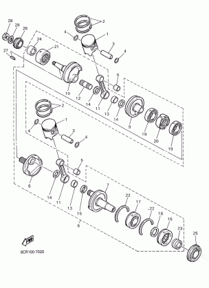 CRANKSHAFT PISTON