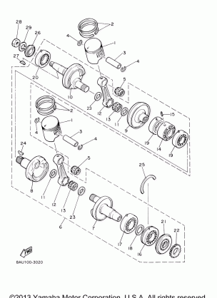 CRANKSHAFT PISTON