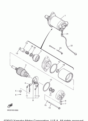 STARTING MOTOR