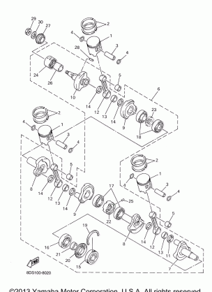 CRANKSHAFT PISTON