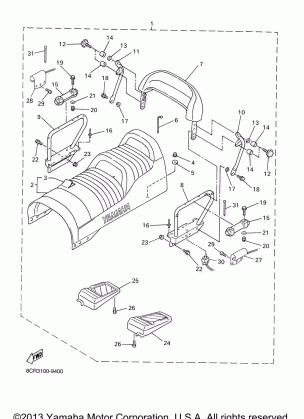 ALTERNATE SEMI DOUBLE SEAT