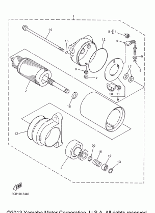 STARTING MOTOR