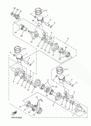 CRANKSHAFT PISTON