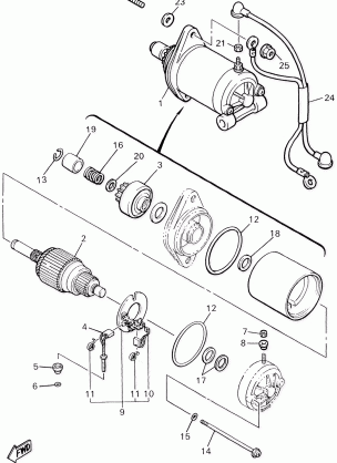 STARTING MOTOR