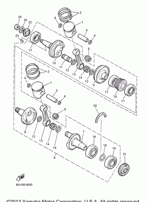 CRANKSHAFT - PISTON