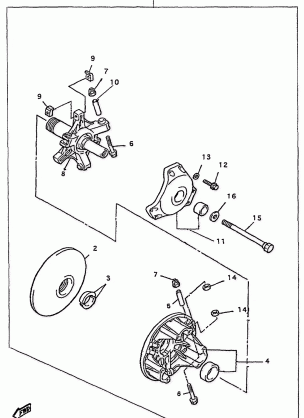 ALTERNATE CLUTCH REPAIR KIT