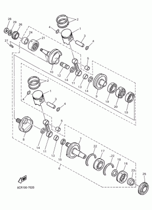 CRANKSHAFT PISTON